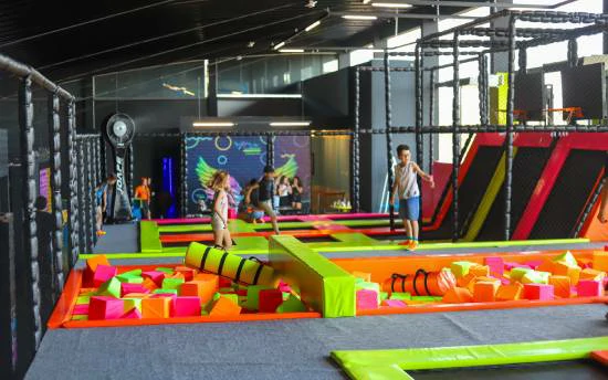 parque de diversão indoor + voa park