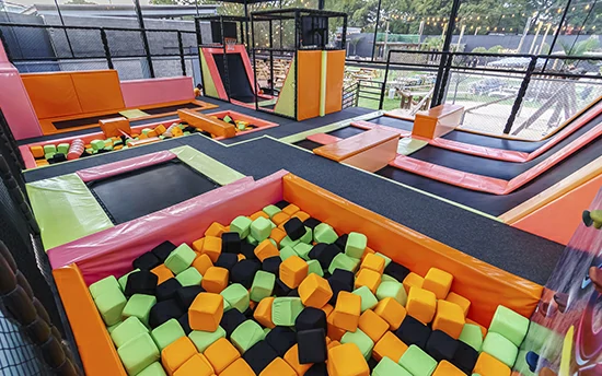 parque de diversão indoor + voa park